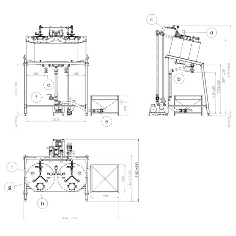 Vacuum cooker Double VK line