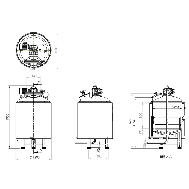 Vacuum cooking boiler Double VK line