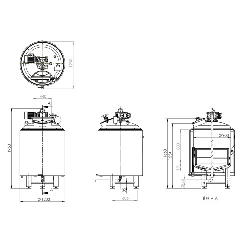 Vacuum cooking boiler Double VK line