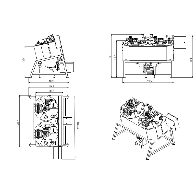 Vacuum cooker Double VK line