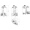 Evaporatore sottovuoto con agitatore e pompa 2500