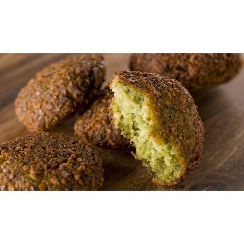 Linea di produzione di falafel