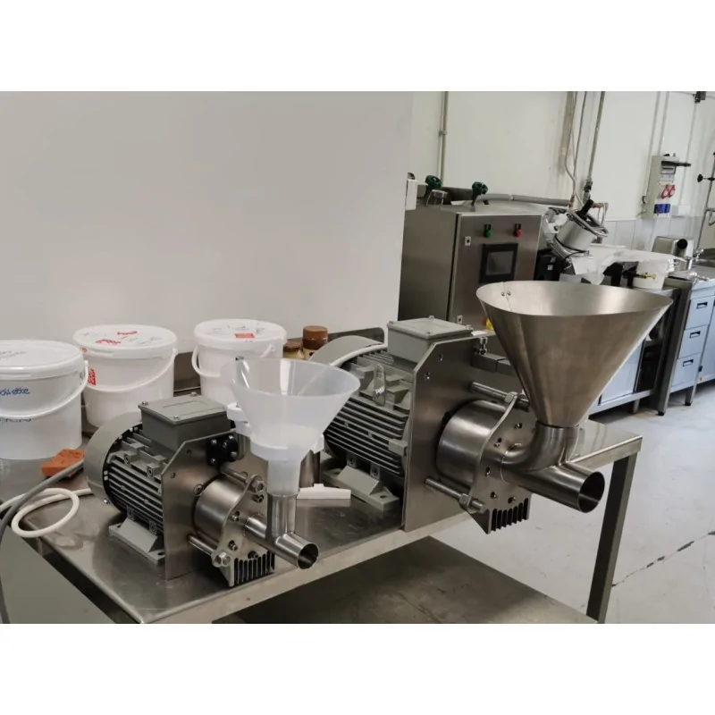 Colloid mill for nut butter 132