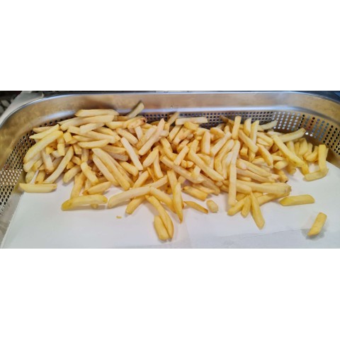 Continuous double conveyor deep fryer 400/1100/12