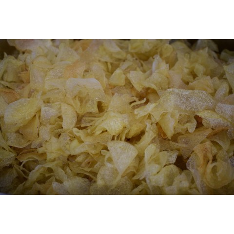 Fried chips production