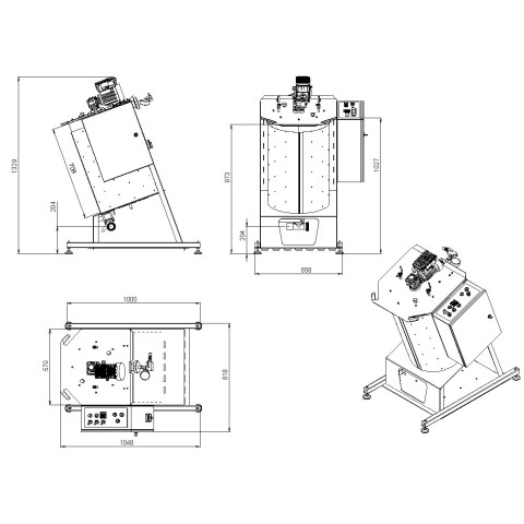 Vacuum crystallizer with cooling