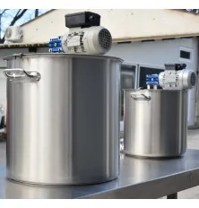 Stainless Steel Pot with Stirring Agitator