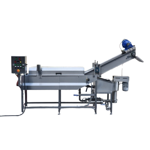 continuous fryer for onions, nuts and other products continuous fryer for onions, nuts and other products