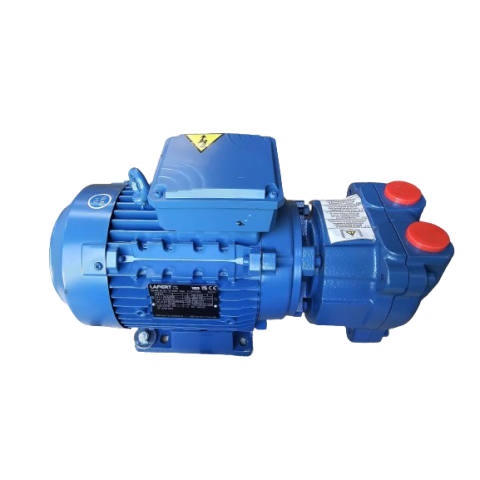 Rotary liquid ring vacuum pump