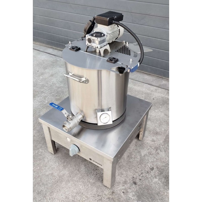 Milk pasteurization vat 50-100 l