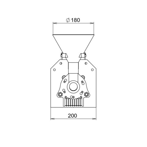 Industrial mill for seeds, nuts and spices 90