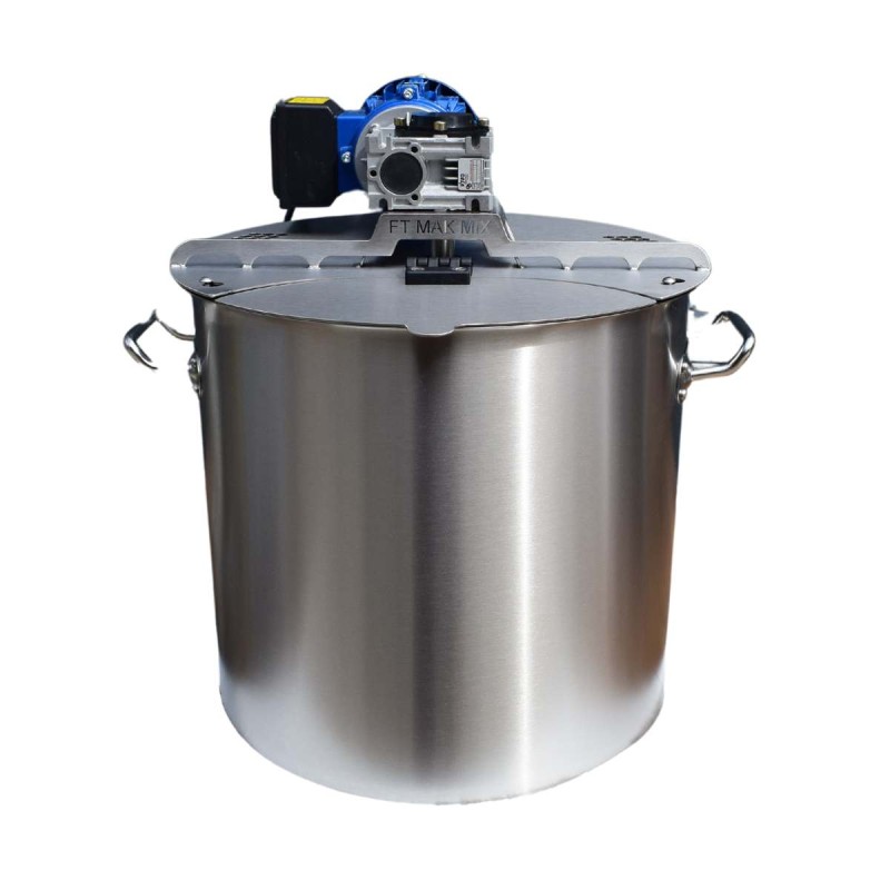 Cooking pot with an agitator 50/100L