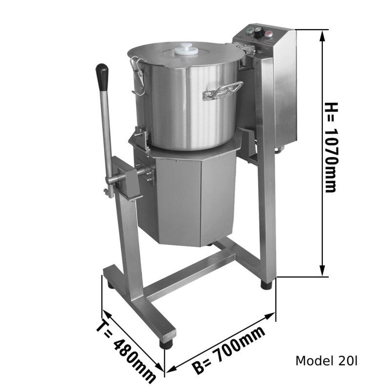 Cortador de legumes / Máquina para húmus