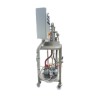 Pilot vacuum evaporation unit