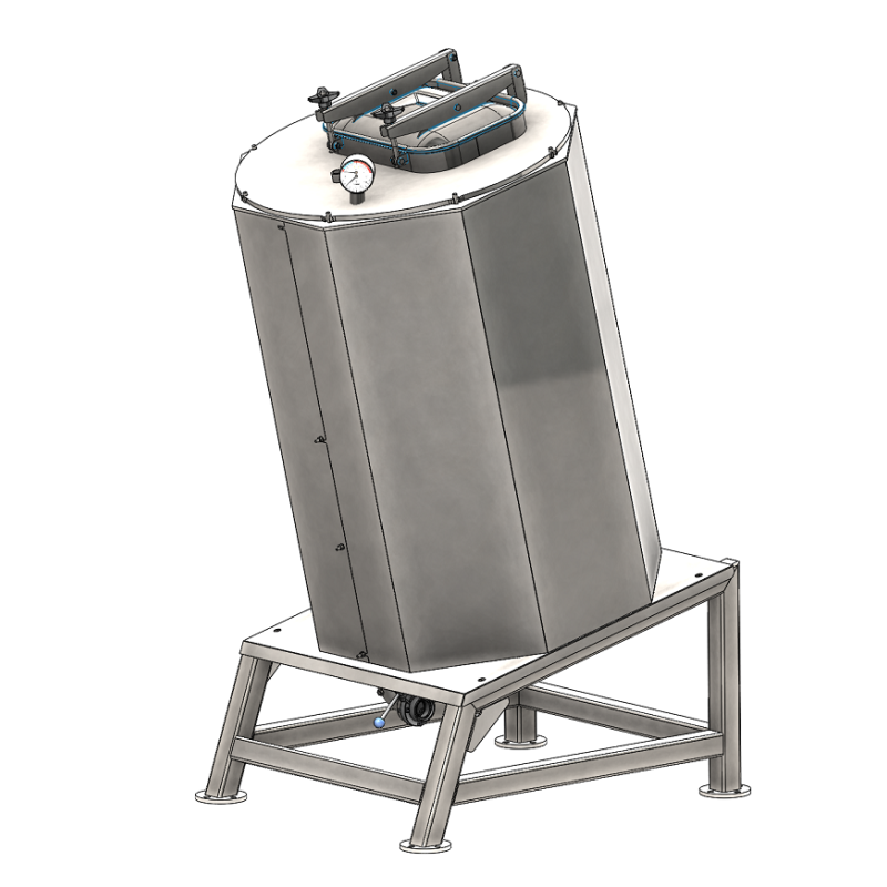 Vacuum concentration kettle 300-875