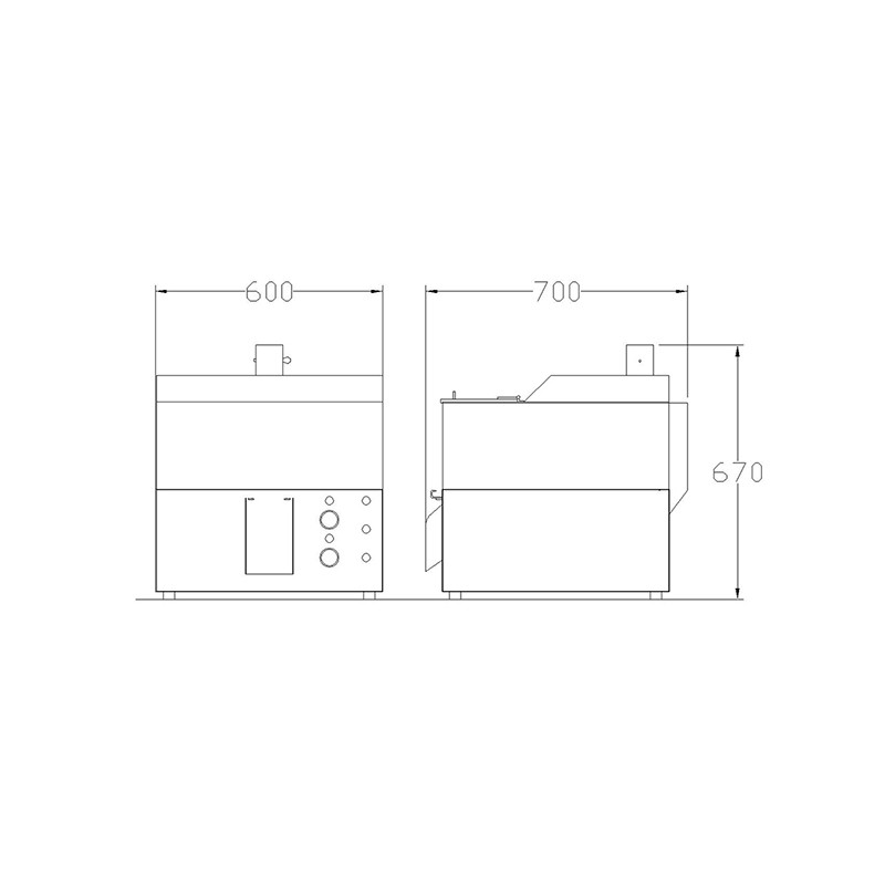 Torrador compacto para frutos secos e sementes