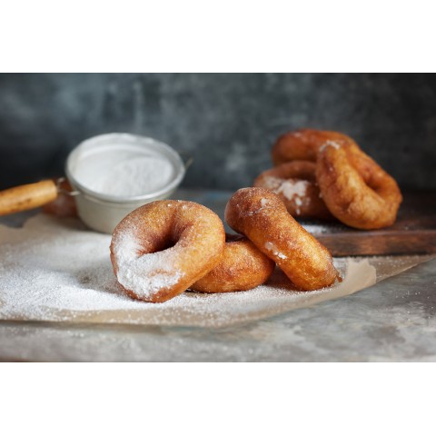 Friteuse électrique continue pour beignets