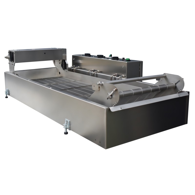 Modular compact conveyor fryer 400/1100/12