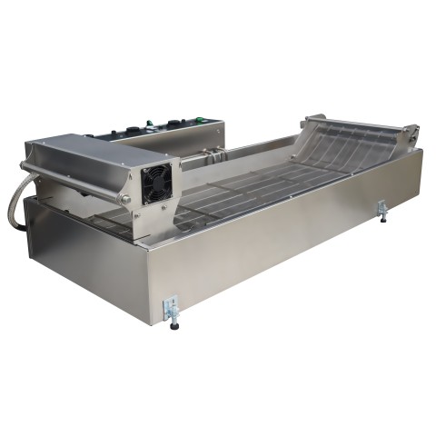 Compact continuous electric fryer 400/1100/12