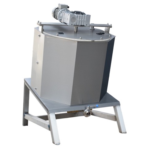 Serbatoio di miscelazione universale con duplicatore per riscaldamento / raffreddamento 430 L Serbatoio di miscelazione universale con duplicatore per riscaldamento / raffreddamento 430 L