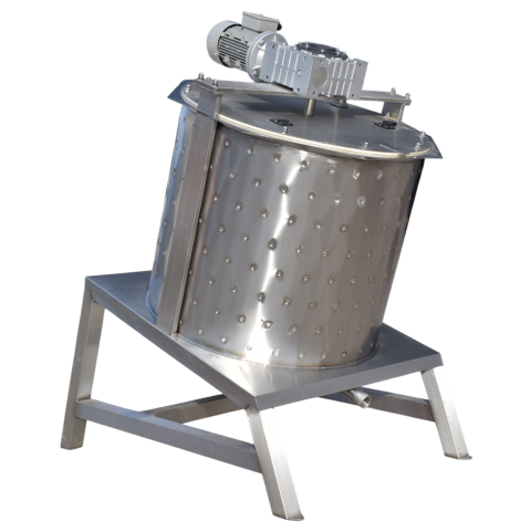 Tanque con mezclador y camisa para el portador térmico