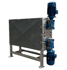 Heat exchanger for liquid and viscous products HE