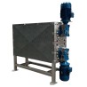 Heat exchanger for liquid and viscous products HE