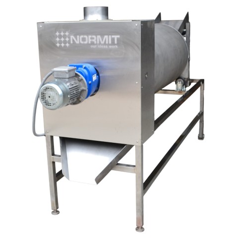 Drum dryer for granules and powders