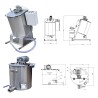 Evaporator & cooking kettle for condensed milk production