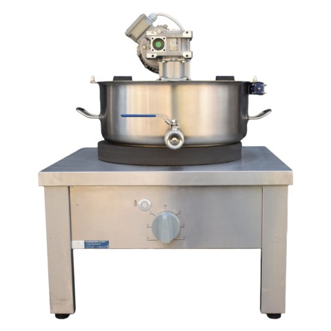 Professional cooking kettle with a mixer 20 L