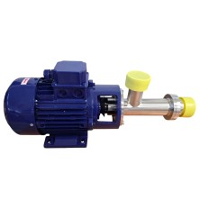 Screw pump for viscous liquids