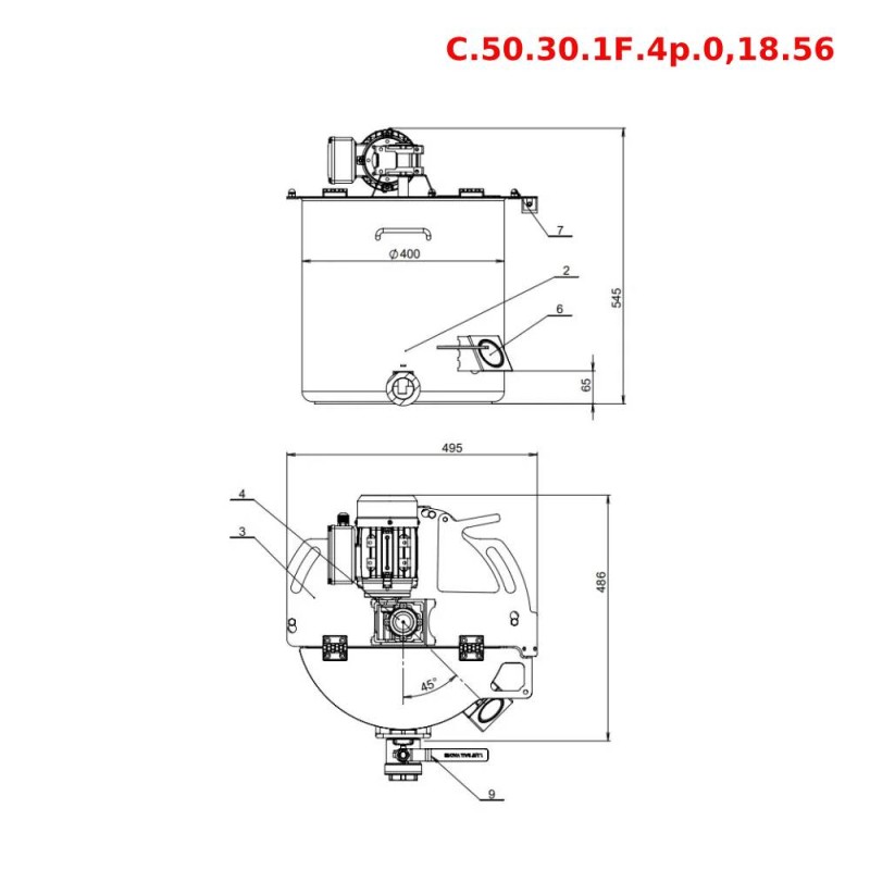 Chaleira universal com misturador Premium