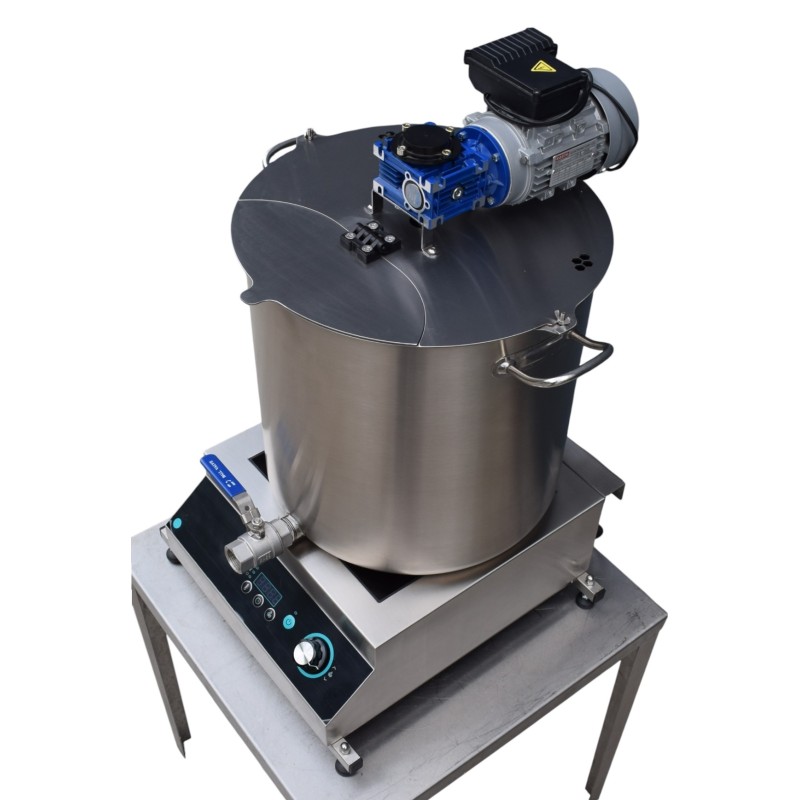 Milchkochtopf mit Rührwerk 50 l Milchkochtopf mit Rührwerk 50 l