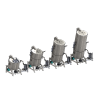 Verwerking vacuümtank met mixer