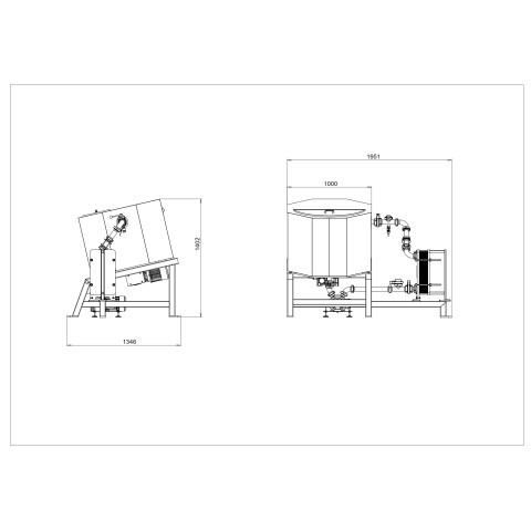 Universal cooking tank