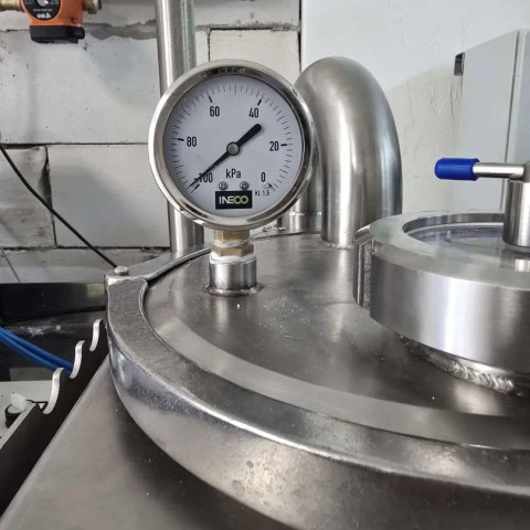 Small pilot vacuum processing plant MINI5