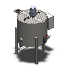 Milk pasteurizer, 100 l