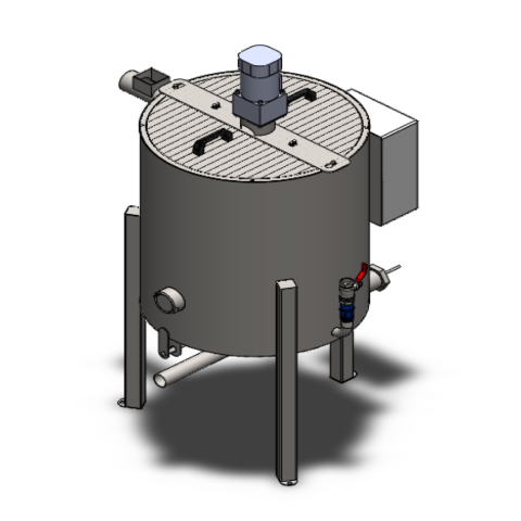 Máquina pasteurizadora de leche