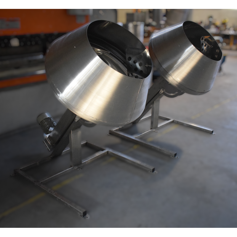 Drum spice coating machines 100L