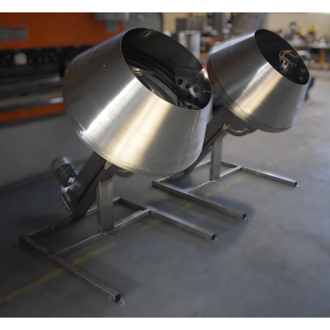 Drum spice coating machines 100L