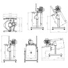 Bouilloire électrique avec inclinaison et agitation Cook Mak Mix
