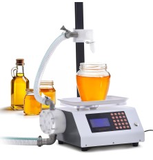Filling machine for viscous liquids