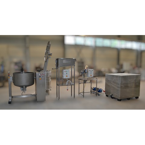Linha de produção de maionese - Complexo de equipamentos Linha de produção de maionese - Complexo de equipamentos