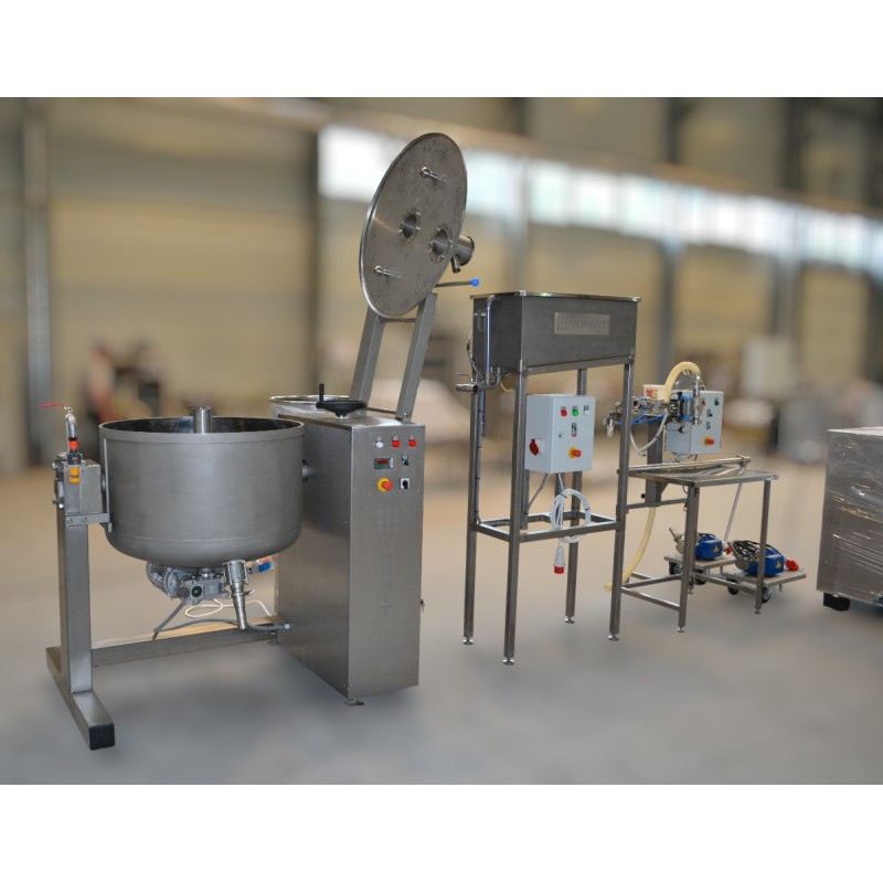Equipamento para produção de maionese - Linha de produção completa Equipamento para produção de maionese - Linha de produção completa