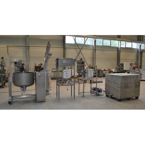 Linea di produzione della maionese - Complesso di attrezzature Linea di produzione della maionese - Complesso di attrezzature