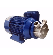 Pompe à huile monobloc avec turbine et convertisseur de fréquence intégré