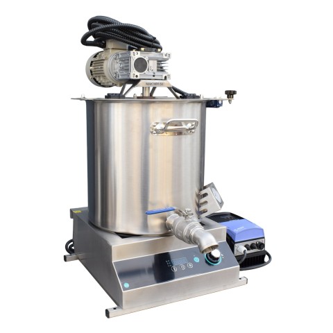 Caramel cooking kettle with mixing 50L