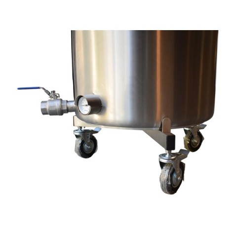 Support mobile pour grandes marmites, diamètre 420 mm
