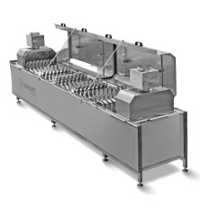 Continuous paddle fryer for chips SnackPro 1