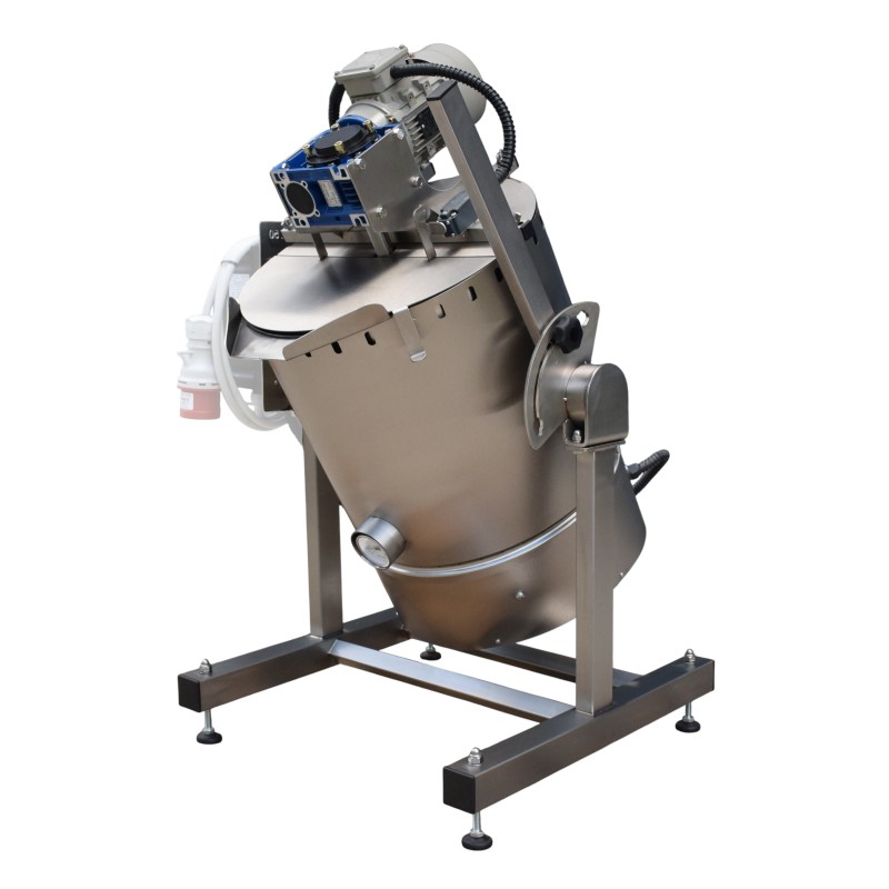 Tilting cooking kettle with mixing 50L Tilting cooking kettle with mixing 50L